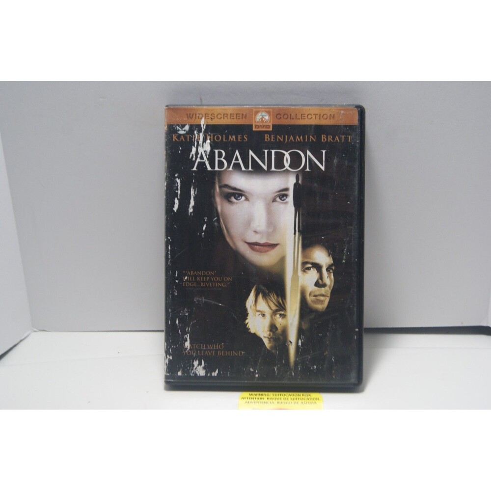 Abandon DVD Katie Holmes Watch Who You Leave Behind Thriller